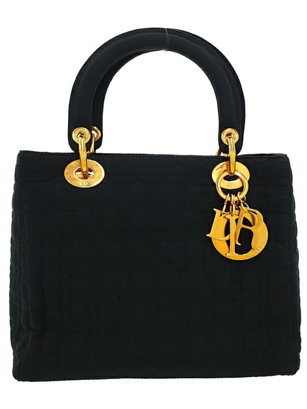 Christian Dior Cannage Quilted Lady Dior 2way bag